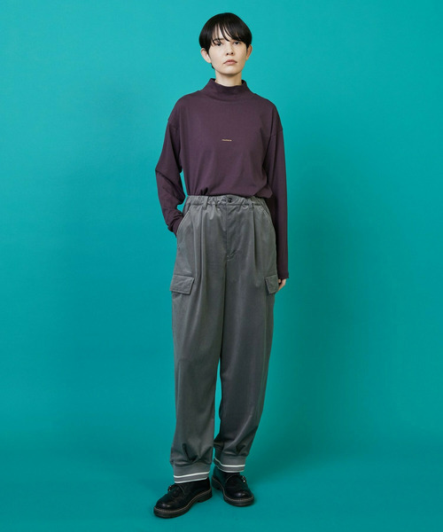 FRAPBOIS（フラボア）の「トリコーデ パンツ（その他パンツ・レディース・グレー/ブラック・2/1）」の8枚目の写真