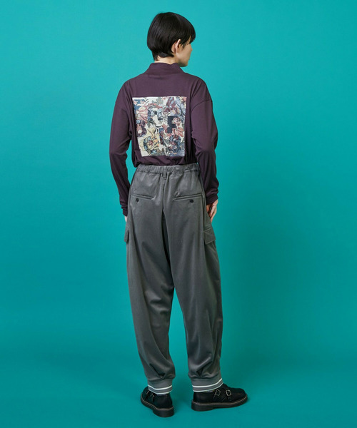 FRAPBOIS（フラボア）の「トリコーデ パンツ（その他パンツ・レディース・グレー/ブラック・2/1）」の10枚目の写真