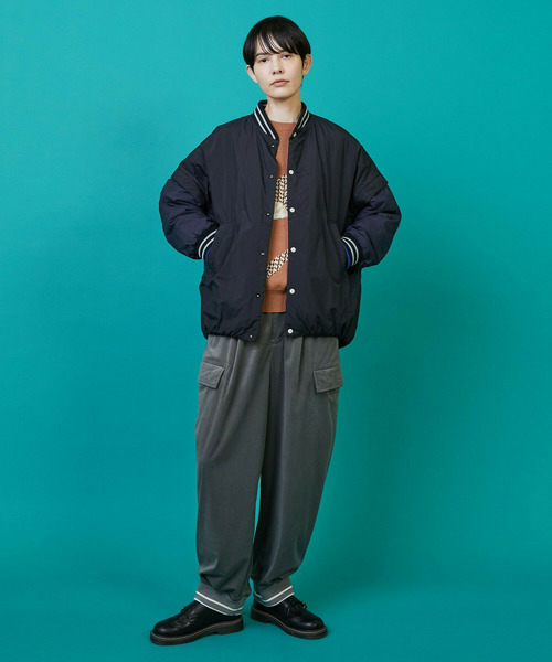 FRAPBOIS（フラボア）の「トリコーデ パンツ（その他パンツ・レディース・グレー/ブラック・2/1）」の12枚目の写真