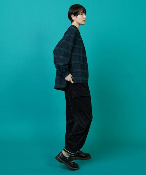 FRAPBOIS（フラボア）の「トリコーデ パンツ（その他パンツ・レディース・グレー/ブラック・2/1）」の16枚目の写真