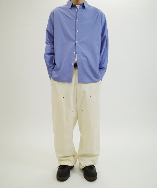 WHO'S WHO gallery（フーズフーギャラリー）の「【KOOKY'N/クーキー】ダックダブルニーパンツ（デニムパンツ・レディース・ブラウン/アイボリー/ブラック・FREE）」の22枚目の写真