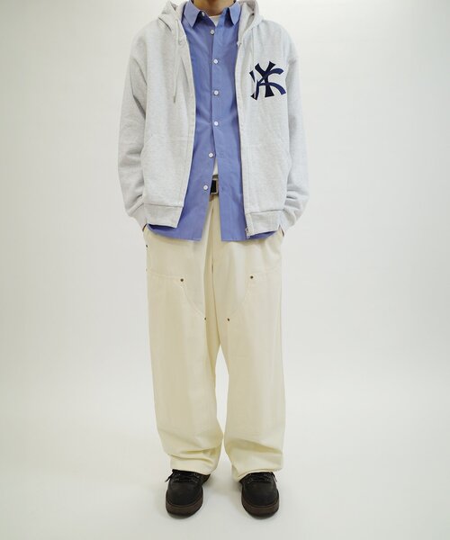 WHO'S WHO gallery（フーズフーギャラリー）の「【KOOKY'N/クーキー】ダックダブルニーパンツ（デニムパンツ・レディース・ブラウン/アイボリー/ブラック・FREE）」の20枚目の写真