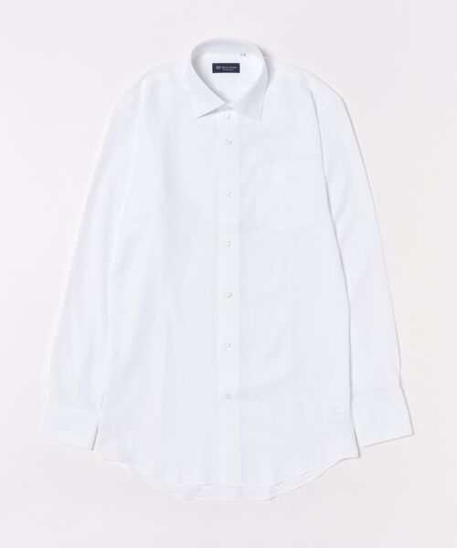 TOKYO SHIRTS(トウキョウシャツ)の「【吸水速乾】【COFREX】形態安定ノンアイロン ワイド 長袖ビジネスワイシャツ(大きいサイズ・長いサイズ)(ビジネスシャツ・メンズ・ホワイト・首回り41cm-裄丈90cm/首回り42cm-裄丈90cm/首回り43cm-裄丈90cm/首回り45cm-裄丈82cm/首回り45cm-裄丈86cm/首回り45cm-裄丈90cm/首回り47cm-裄丈86cm/首回り47cm-裄丈90cm/首回り39cm-裄丈88cm)」の6枚目の写真