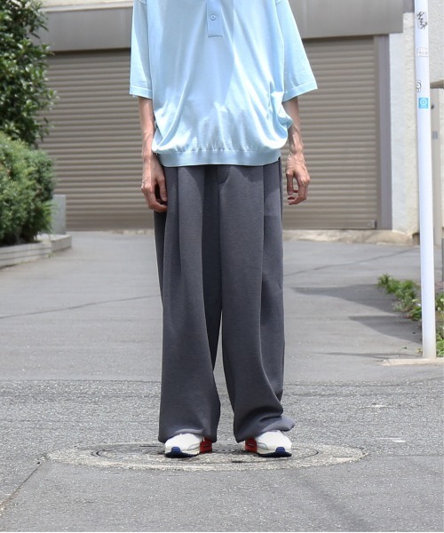 NEONSIGN（ネオンサイン）の「【EXCLUSIVE】NEONSIGN Wide tech slacks（スラックス・メンズ・ブラック系1/ブラック/ネイビー/グレー・44/46/48）」の16枚目の写真