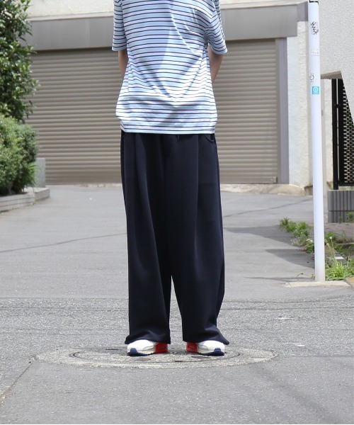 NEONSIGN（ネオンサイン）の「【EXCLUSIVE】NEONSIGN Wide tech slacks（スラックス・メンズ・ブラック系1/ブラック/ネイビー/グレー・44/46/48）」の19枚目の写真