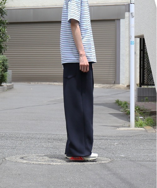 NEONSIGN（ネオンサイン）の「【EXCLUSIVE】NEONSIGN Wide tech slacks（スラックス・メンズ・ブラック系1/ブラック/ネイビー/グレー・44/46/48）」の20枚目の写真