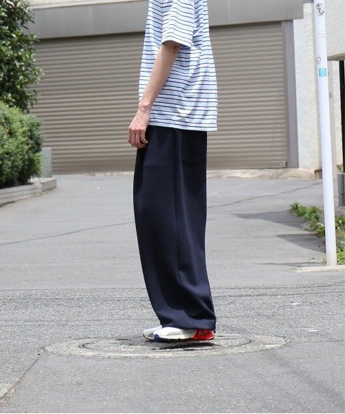 NEONSIGN（ネオンサイン）の「【EXCLUSIVE】NEONSIGN Wide tech slacks（スラックス・メンズ・ブラック系1/ブラック/ネイビー/グレー・44/46/48）」の22枚目の写真