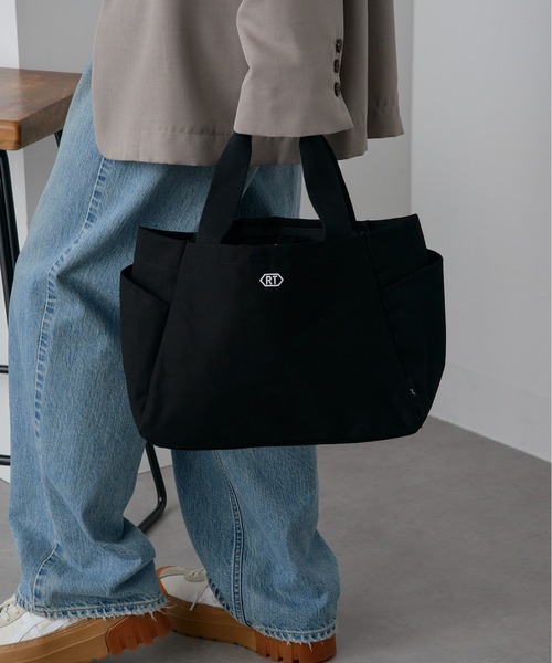 ROOTOTE(ルートート)の「【ROOTOTE】SN.デリ.パルーティ.canvas-A 3671(トートバッグ・レディース・ブラック/サックスブルー/アイボリー/ブラウン・FREE)」の20枚目の写真