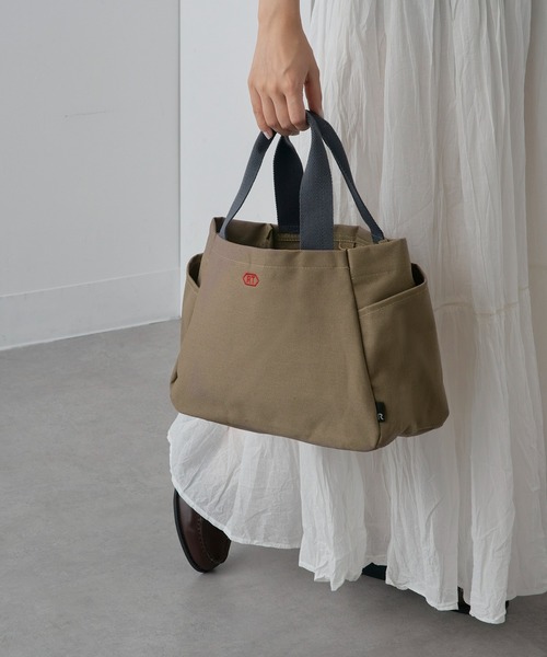 ROOTOTE(ルートート)の「【ROOTOTE】SN.デリ.パルーティ.canvas-A 3671(トートバッグ・レディース・ブラック/サックスブルー/アイボリー/ブラウン・FREE)」の10枚目の写真