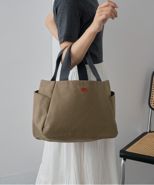 ROOTOTE(ルートート)の「【ROOTOTE】SN.デリ.パルーティ.canvas-A 3671(トートバッグ・レディース・ブラック/サックスブルー/アイボリー/ブラウン・FREE)」の11枚目の写真
