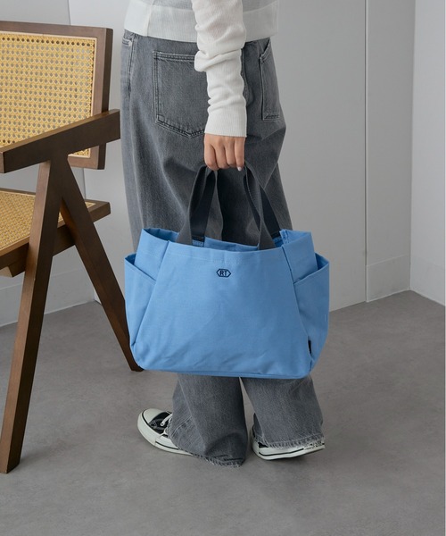 ROOTOTE(ルートート)の「【ROOTOTE】SN.デリ.パルーティ.canvas-A 3671(トートバッグ・レディース・ブラック/サックスブルー/アイボリー/ブラウン・FREE)」の17枚目の写真