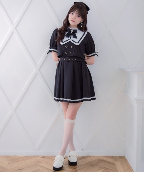 セール】レイヤードセーラーワンピース（ワンピース）｜ROJITA