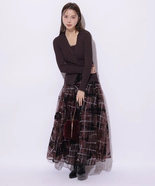 新品　Mystrada　レースティアードキャミ 　38サイズ Mystrada（マイストラーダ）の「レースティアードキャミ（シャツ