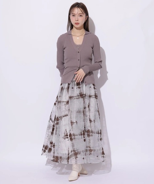 レースキャミアンサンブル（ニット/セーター）｜Mystrada（マイ