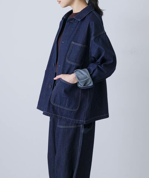 かぐれ カバーオール ユニセックス』デニムカバーオール(カバーオール)|かぐれ