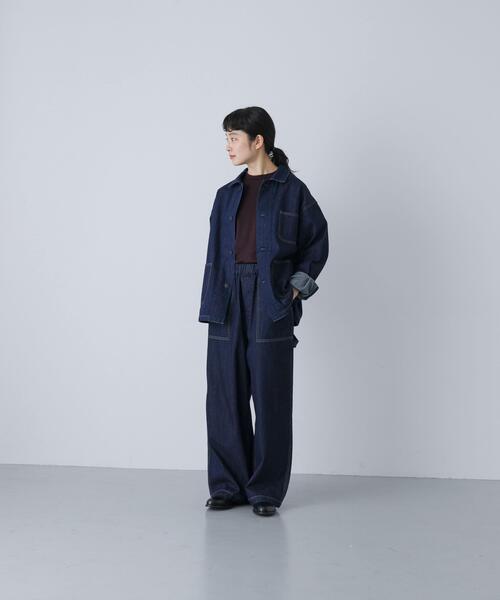 かぐれ　ユニセックスデニムカバーオール デニムジャケッ ユニセックス』デニムカバーオール（カバーオール）｜かぐれ