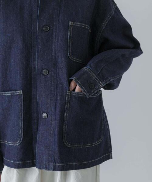 新品　かぐれ　『ユニセックス』デニムカバーオール　INDIGO かぐれ｜『ユニセックス』デニムカバーオール - かぐれ(カグレ