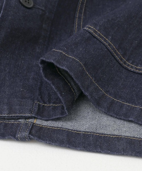 新品　かぐれ　『ユニセックス』デニムカバーオール　INDIGO かぐれ（カグレ）の「『ユニセックス』デニムカバーオール