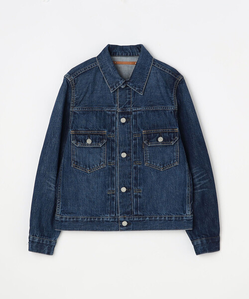 SCYE BASICS(サイベーシックス)の「SCYE BASICS | セルビッチデニム トラッカージャケット WOMEN(デニムジャケット・レディース・インディゴブルー・34)」の6枚目の写真