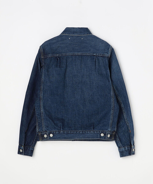 SCYE BASICS(サイベーシックス)の「SCYE BASICS | セルビッチデニム トラッカージャケット WOMEN(デニムジャケット・レディース・インディゴブルー・34)」の7枚目の写真