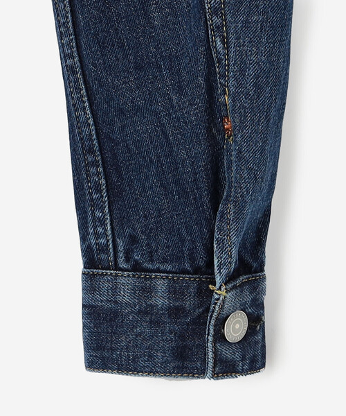 SCYE BASICS(サイベーシックス)の「SCYE BASICS | セルビッチデニム トラッカージャケット WOMEN(デニムジャケット・レディース・インディゴブルー・34)」の9枚目の写真