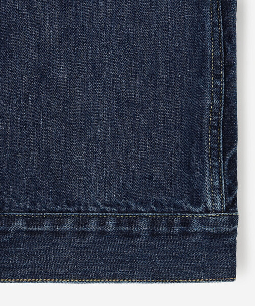 SCYE BASICS(サイベーシックス)の「SCYE BASICS | セルビッチデニム トラッカージャケット WOMEN(デニムジャケット・レディース・インディゴブルー・34)」の10枚目の写真