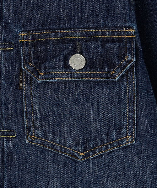 SCYE BASICS(サイベーシックス)の「SCYE BASICS | セルビッチデニム トラッカージャケット WOMEN(デニムジャケット・レディース・インディゴブルー・34)」の11枚目の写真
