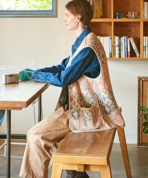 SCYE BASICS(サイベーシックス)の「SCYE BASICS | セルビッチデニム トラッカージャケット WOMEN(デニムジャケット・レディース・インディゴブルー・34)」の15枚目の写真