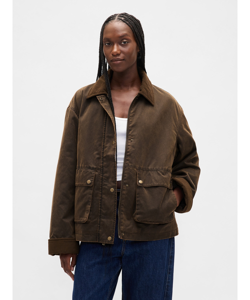 GAP ファージャケットショート丈 GAP ファージャケットショート丈 Gap公式オンラインストア