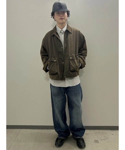 GAP（ギャップ）の「ワックス キャンバス バーンジャケット（その他アウター・レディース・ブラウン・XS/S/M/L/XXS）」の8枚目の写真