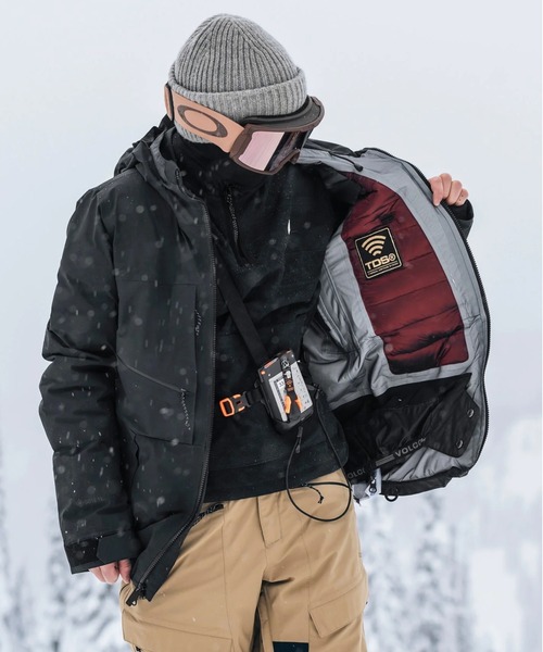 【VOLCOM/ボルコム】 Womens Koa Tds Infrared Gore-Tex Jacket /ゴアテックスロゴワンポイントスキースノーボードジャケット
