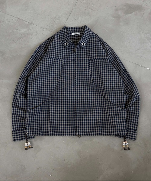 EPNK（イーピーエヌケー）の「Check shirt jacket / チェックシャツ