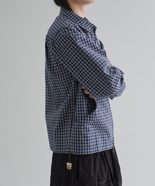 セール】Check shirt jacket / チェックシャツジャケット（シャツ