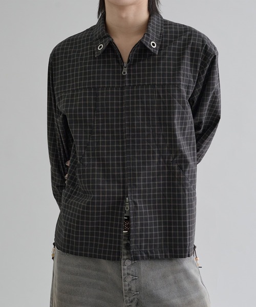 セール】Check shirt jacket / チェックシャツジャケット（シャツ