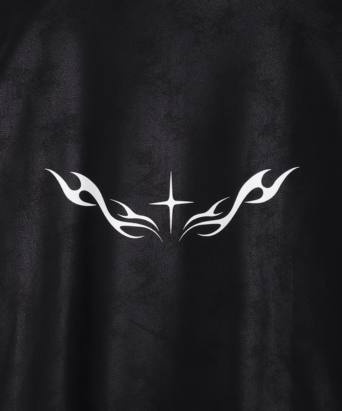 Ed Hardy（エドハーディー）の「EDHARDY トライバル柄 長袖 ZIPパーカー（パーカー・メンズ・ブラック・L/M）」の10枚目の写真