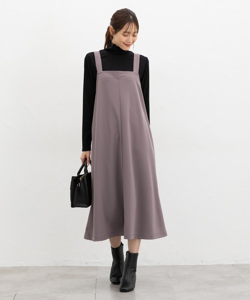 aloha.naaa様 ジャンスカ 38黒 Aラインジャンスカ（ジャンパースカート）｜Honeys（ハニーズ）の