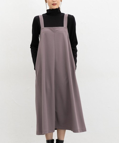 Honeys(ハニーズ)の「Aラインジャンスカ(ジャンパースカート・レディース・ダークブラウン系/ブラック・S/M/LL/L)」の7枚目の写真