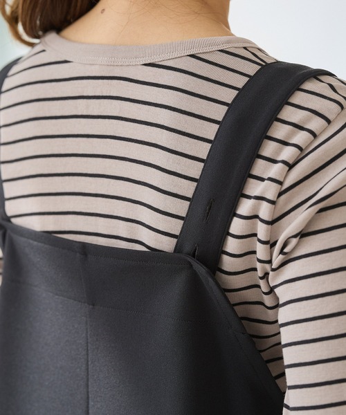 Honeys(ハニーズ)の「Aラインジャンスカ(ジャンパースカート・レディース・ダークブラウン系/ブラック・S/M/LL/L)」の17枚目の写真