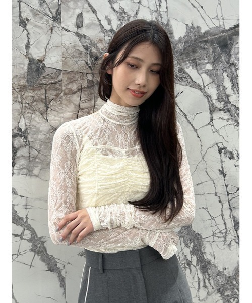 Chacott】レースシアーTOPS（Tシャツ/カットソー）｜Chacott