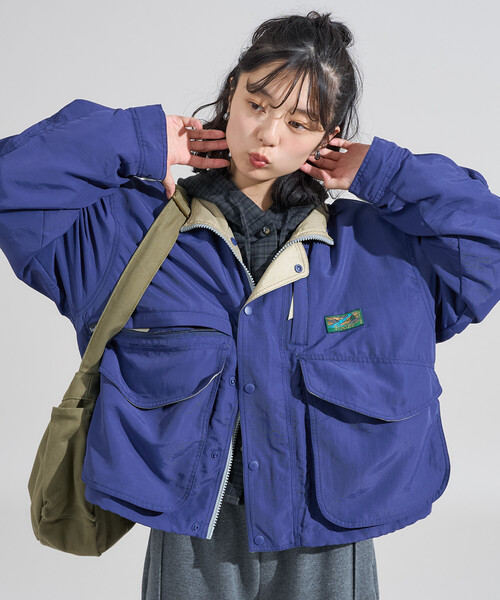 フリークスストア フォックスファイヤー レディース ナイロンジャケット Foxfire × FREAK'S STORE/フォックスファイヤー 別注 New Destination