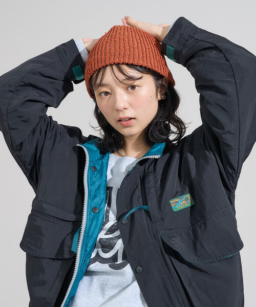 ”FOX THAT” リアルファー ファイヤーマンジャケット フード付き Foxfire × FREAK'S STORE/フォックスファイヤー 別注 New destination