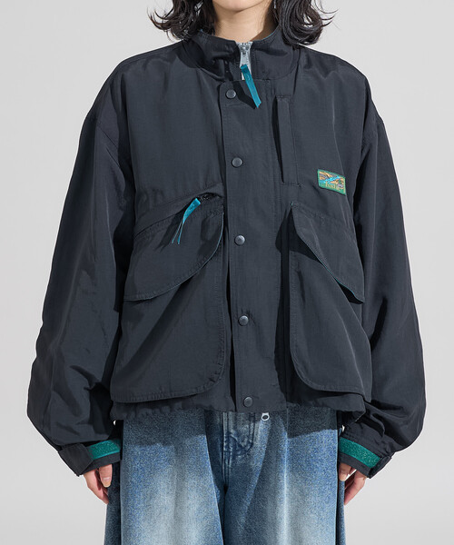 【新品・別注】FREAK'S STORE×Foxfire ジャケット ブラック FREAK'S STORE｜別注 Foxfire 裏フリース destination JKT/ディスト