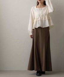 NOAHL（ノアル）の「【NOAHL】ポンチマーメイドスカート（スカート）」