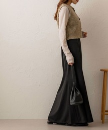 NOAHL（ノアル）の「【NOAHL】ポンチマーメイドスカート（スカート）」