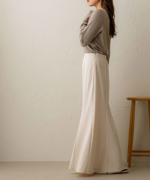 NOAHL（ノアル）の「【NOAHL】ポンチマーメイドスカート（スカート・レディース・ブラウン/ブラック/アイボリー・L/M）」の14枚目の写真