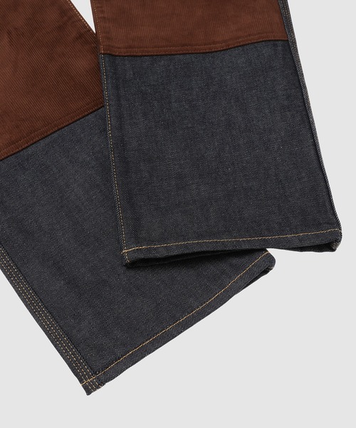 Levi's W-NAME COTTON DENIM × CORDUROY PANTS