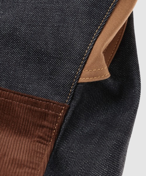 Levi's W-NAME COTTON DENIM × CORDUROY PANTS