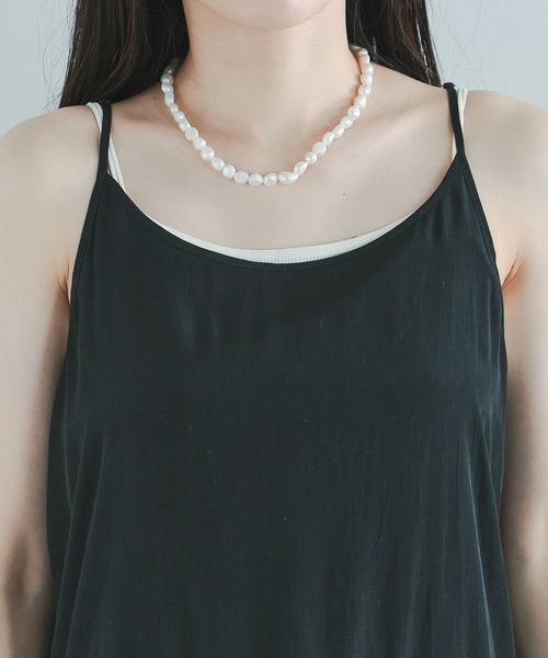 RAGEBLUE(レイジブルー)の「フリルレイヤードキャミソール(キャミソール・レディース・ホワイト/ブラック・FREE)」の12枚目の写真