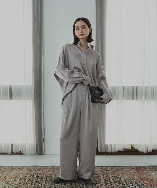 アパルトモン購入　フィリブルサテンパンツ L'Appartement DEUXIEME CLASSE（ワークパンツ/カーゴパンツ）の