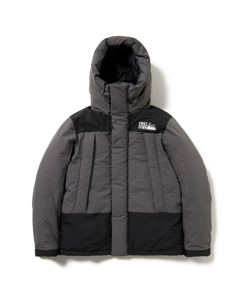 FIRST DOWN（ファーストダウン）の「ラップダウンパーカー ディクロス マウリ（ダウンジャケット/コート・メンズ・チャコール/ベージュ/ネイビー/ホワイト/セージグリーン/ブラック/ライラック・S/M/L/XL）」の19枚目の写真